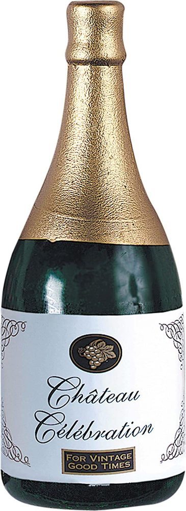 ballongewicht-champagner-flasche-226-g-gr-n-gold image 1