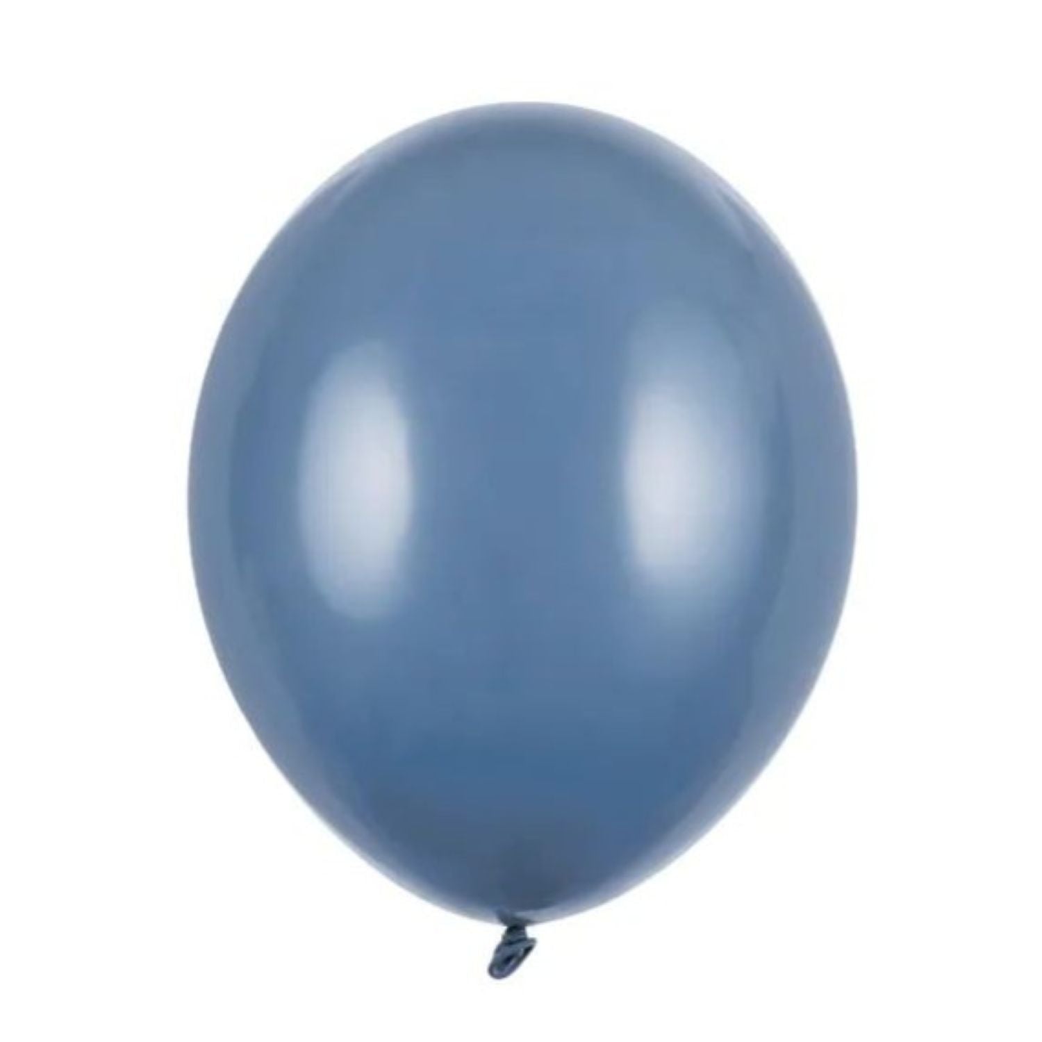 das-kost-mland-uni-pastell-latexballons-30-cm-navy-blue-100-stk image 1