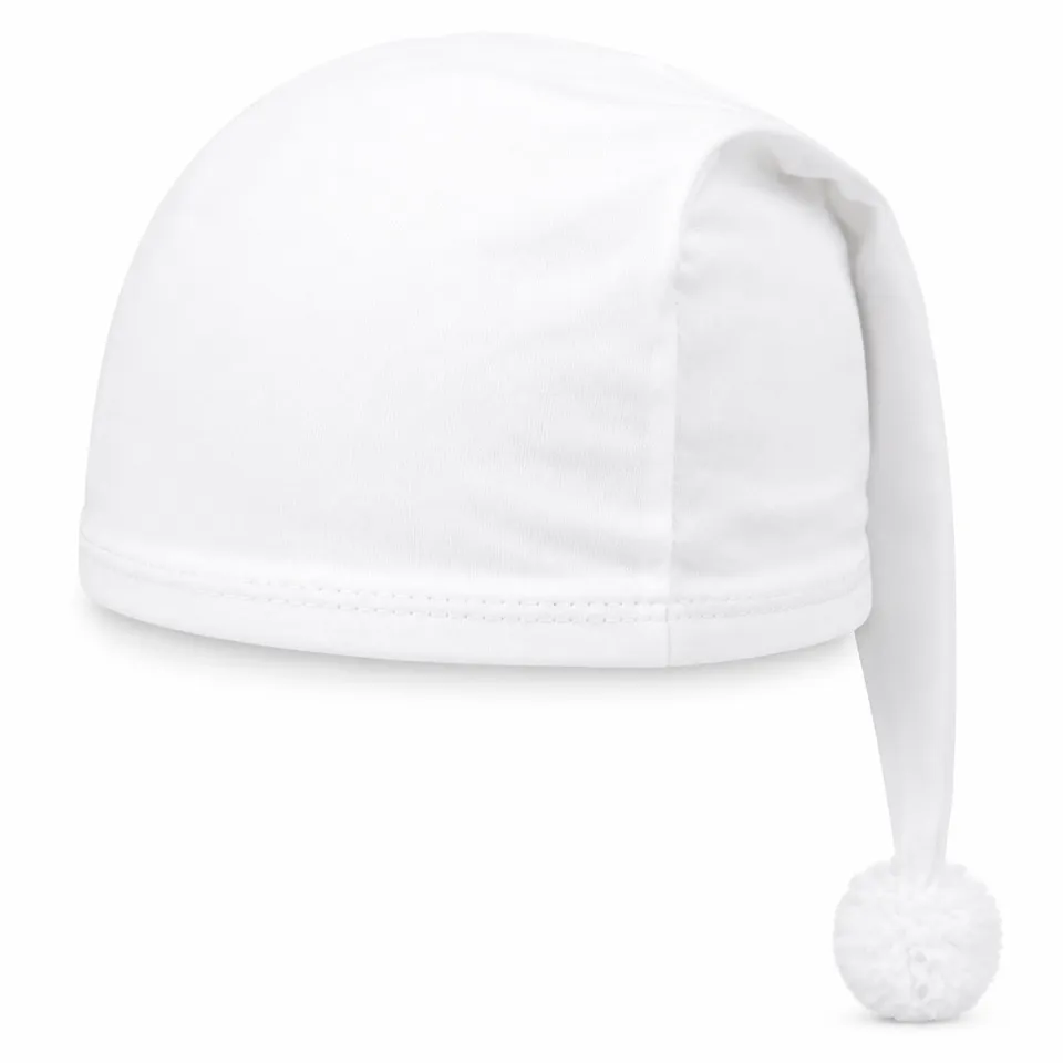 das-kost-mland-kinder-schlafm-tze-bommel-wei-baumwolle-50cm image 1