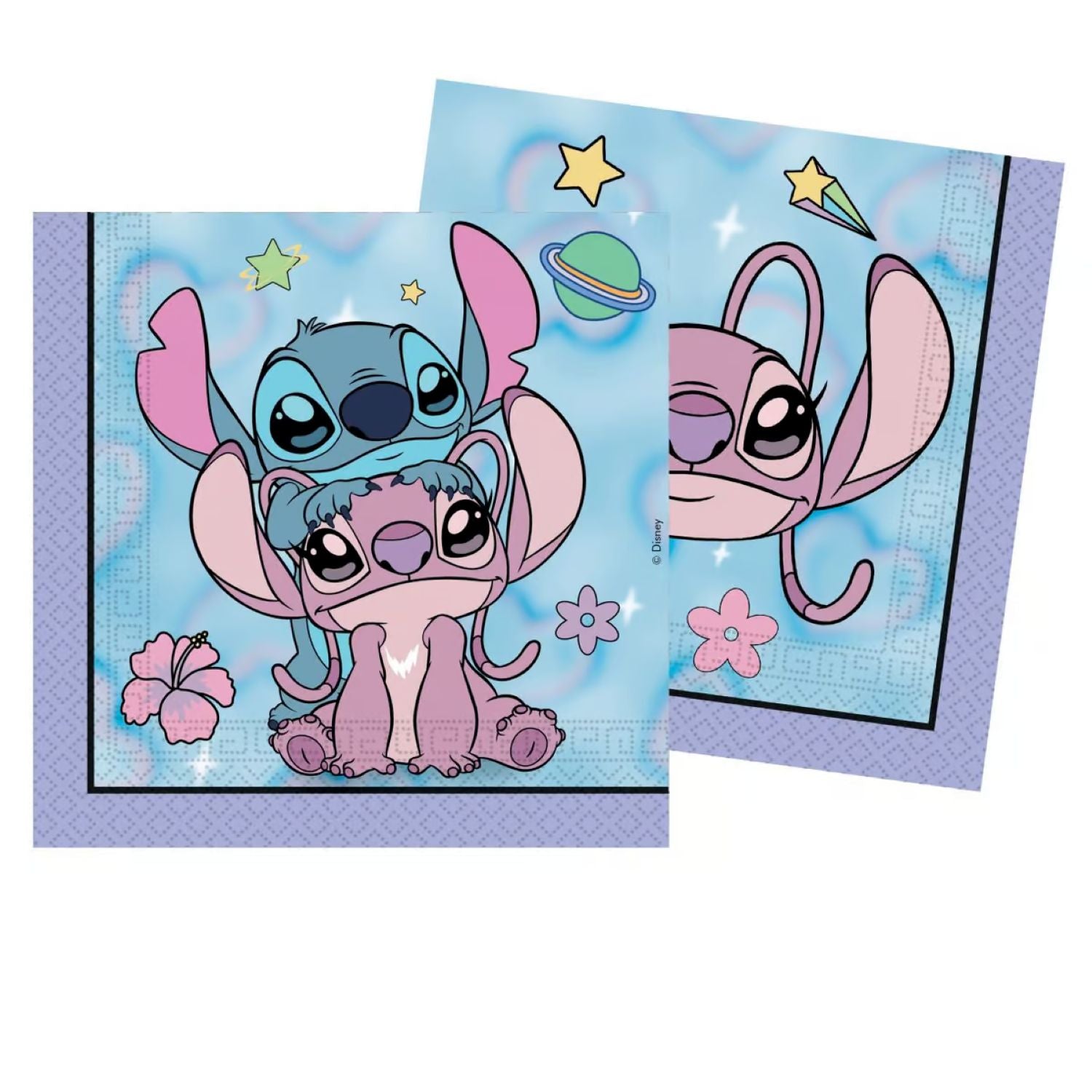 stitch-angel-partydeko-20-servietten-33x33-cm image 2