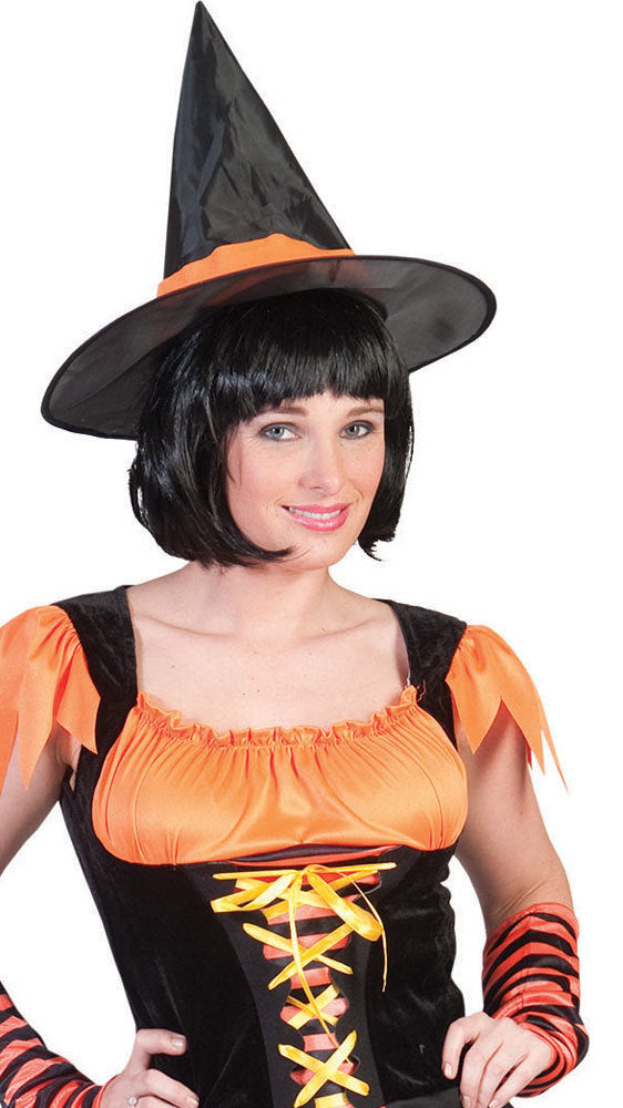 das-kost-mland-damen-hexenkost-m-hazel-schwarz-orange-kleid-hut image 2