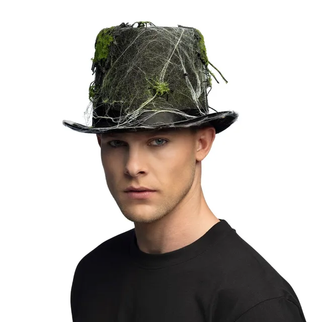 das-kost-mland-halloween-zylinder-hut-swamp-schwarz-gr-n image 1