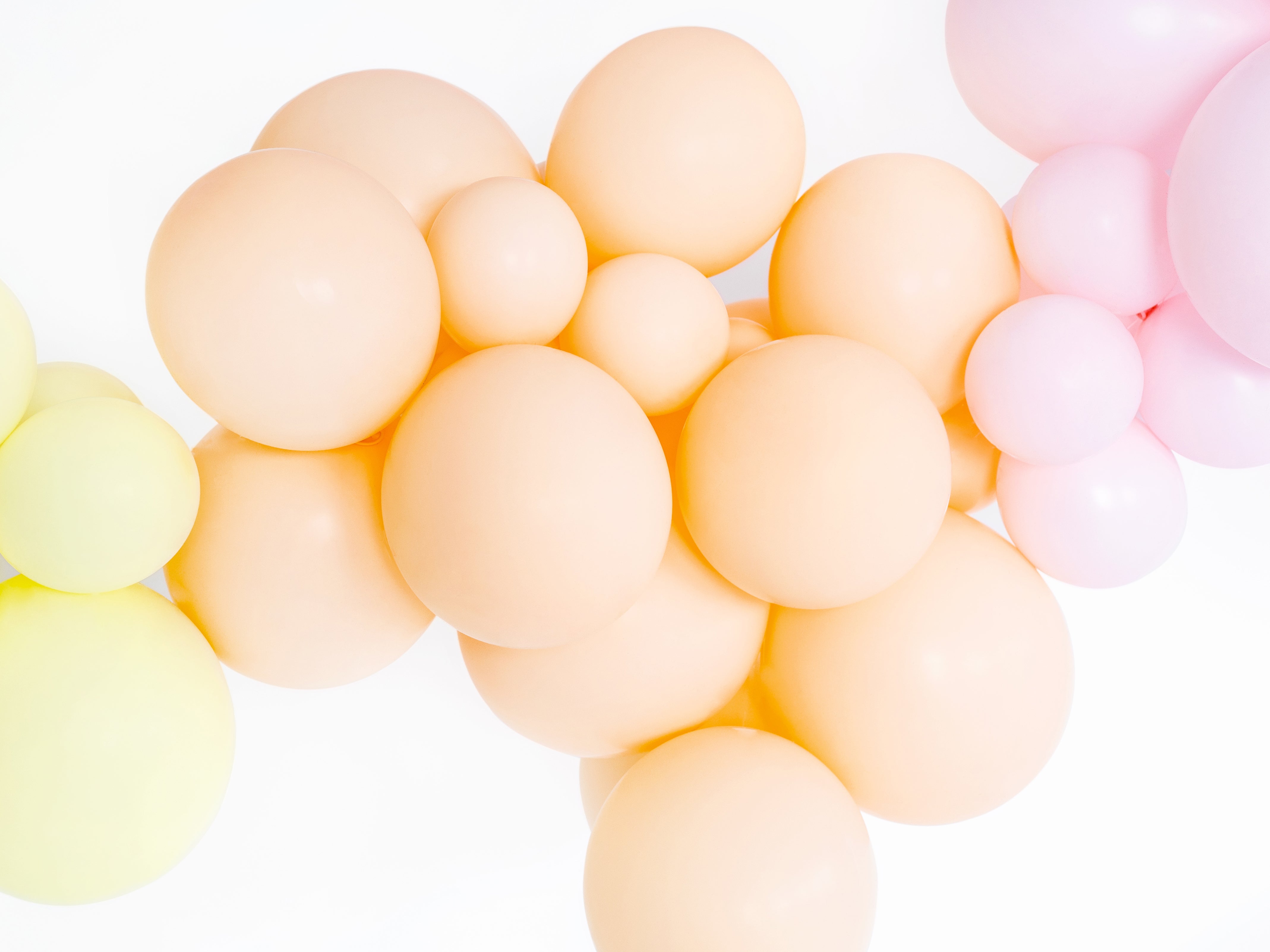 das-kost-mland-uni-metallic-luftballon-10-stk-pfirsich-orange-30cm image 2