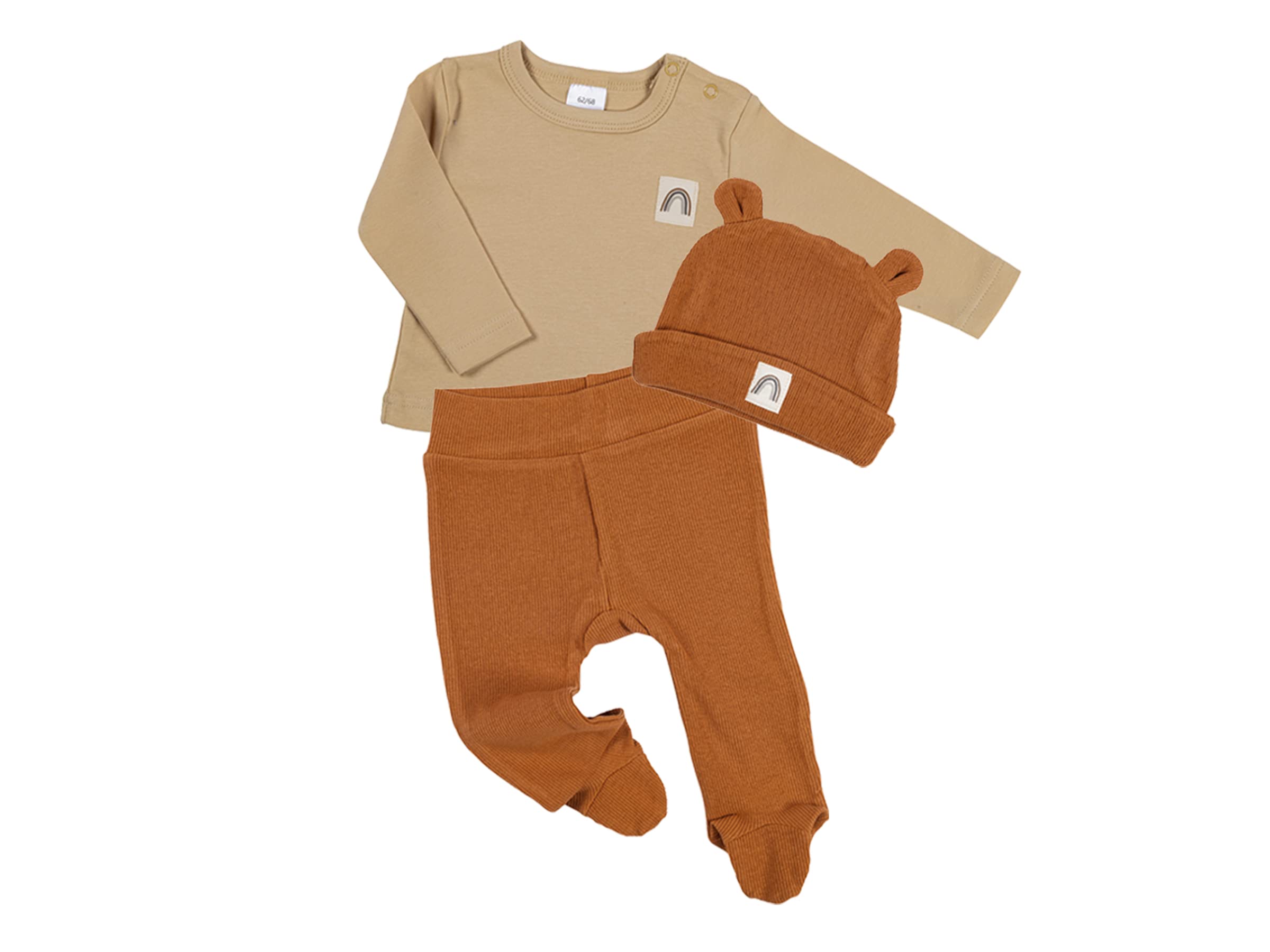 clinotest-nachwuchs-babykleidung-set-3tlg-rosa-baumwolle image 6