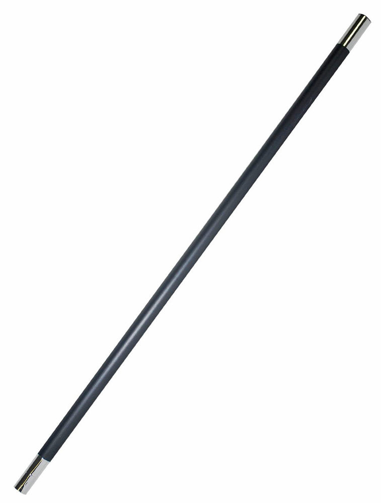 das-kost-mland-zauberstab-magier-kost-m-46-cm-schwarz-silber image 1