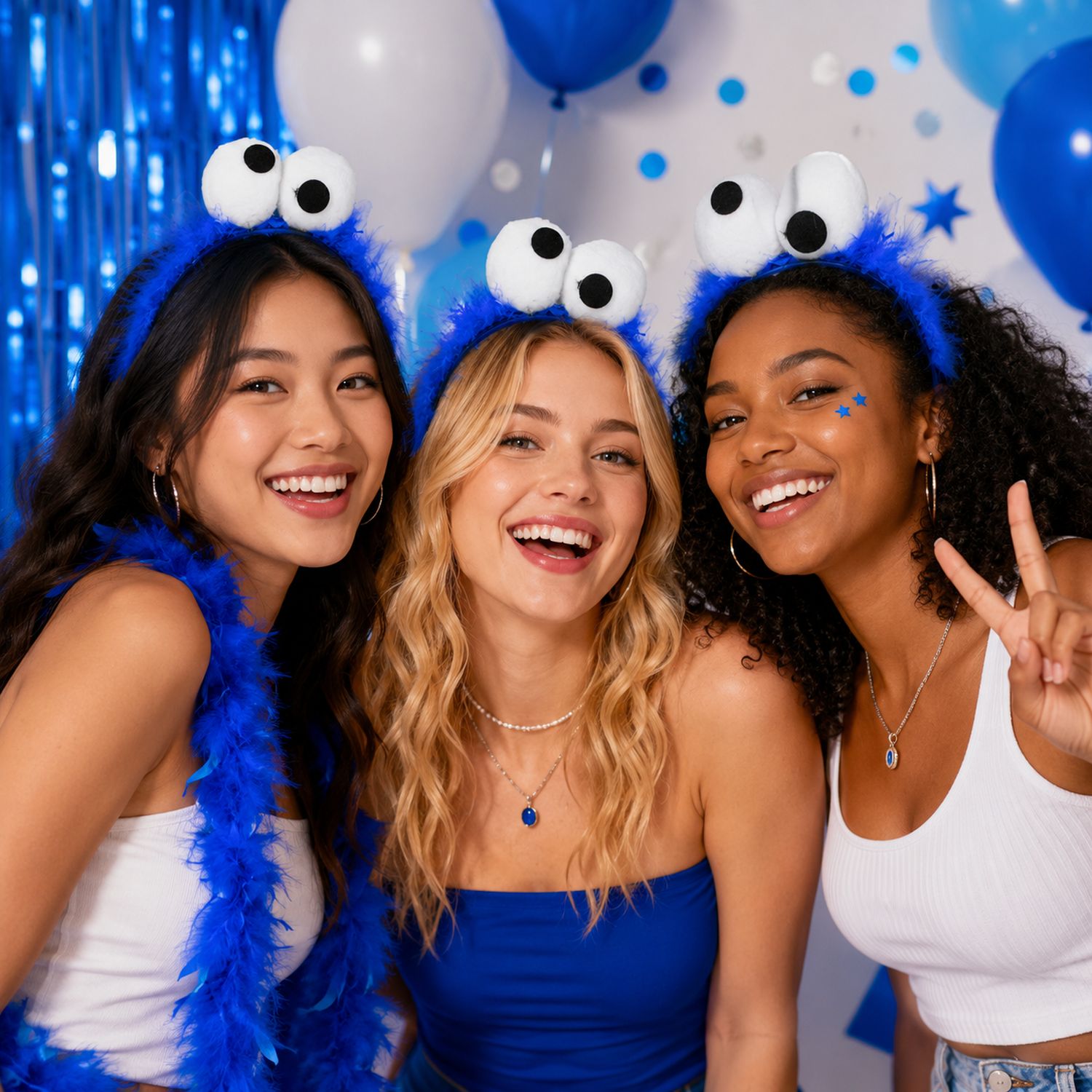 das-kost-mland-accessoires-cookie-monster-haarreif-blau-kulleraugen image 7