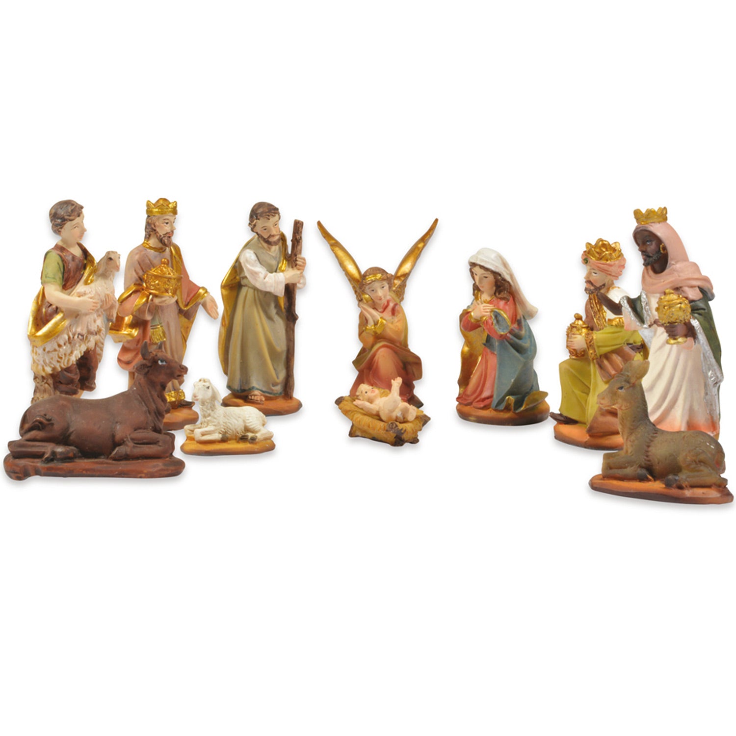 das-kost-mland-krippenfigurenset-11-tlg-3-7cm-gold image 1