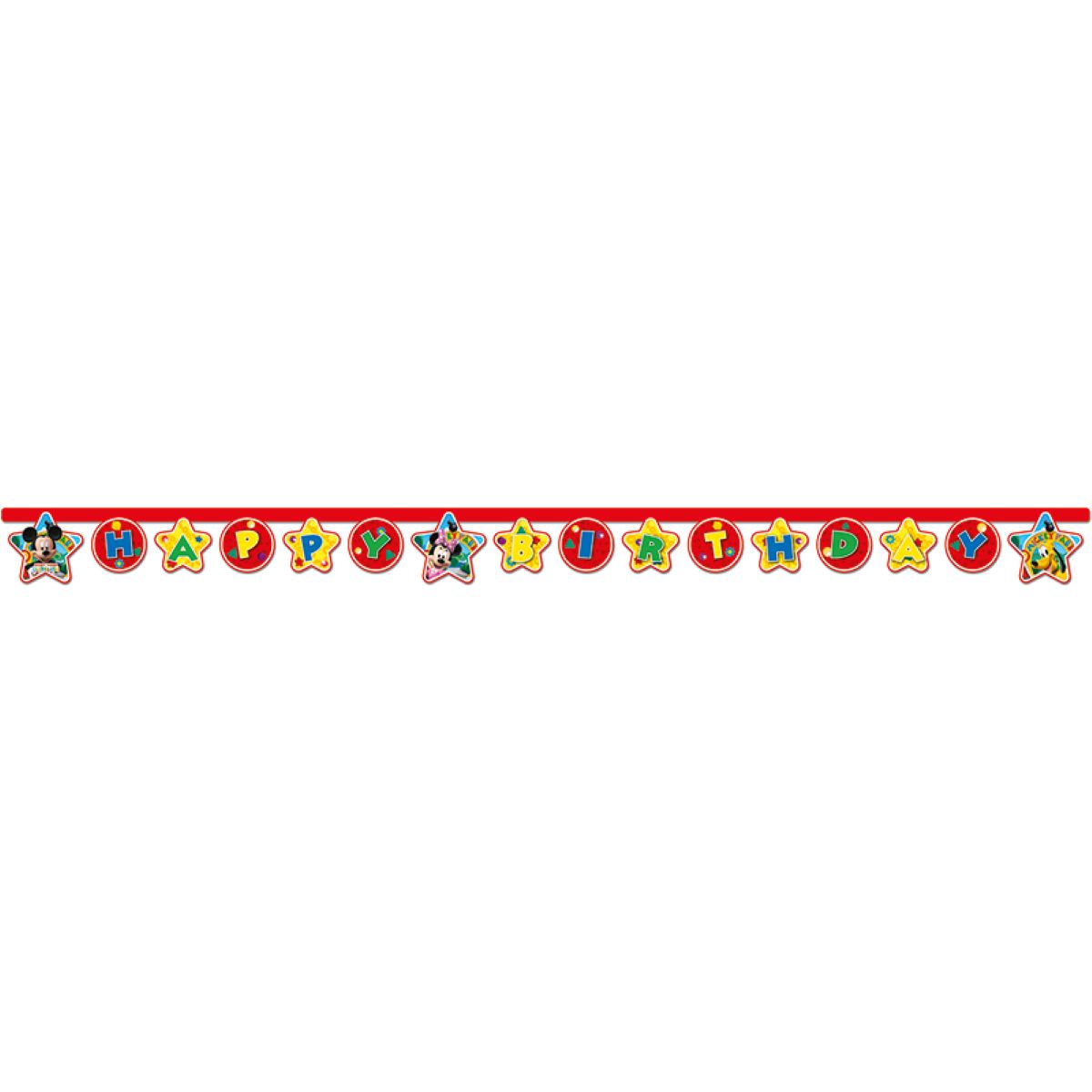 das-kost-mland-hb-mickey-club-buchstabengirlande-220cm-happy-birthday image 1
