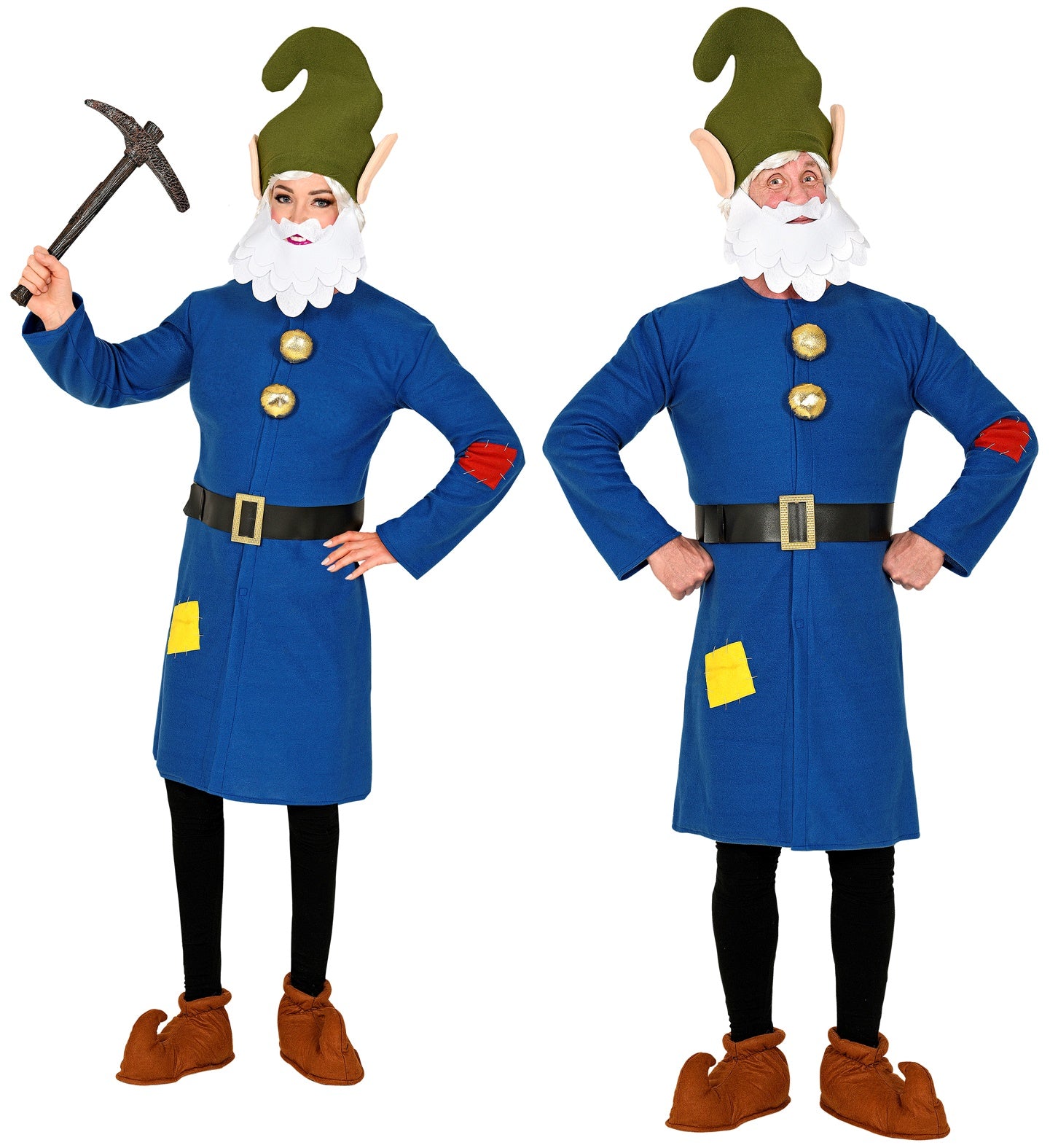 das-kost-mland-herren-zwergen-kost-m-blau-3-tlg-mit-bart image 1