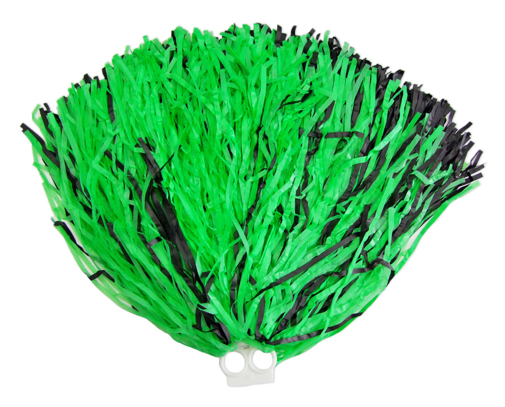 das-kost-mland-cheerleader-pompon-gr-n-schwarz-ringgriff image 1