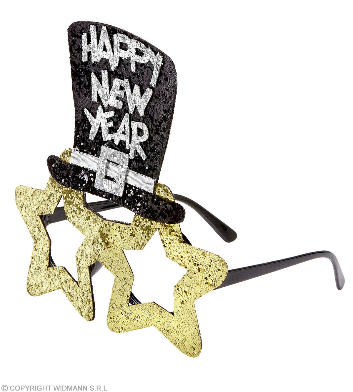 das-kost-mland-happy-new-year-brille-gold-partybrille image 2