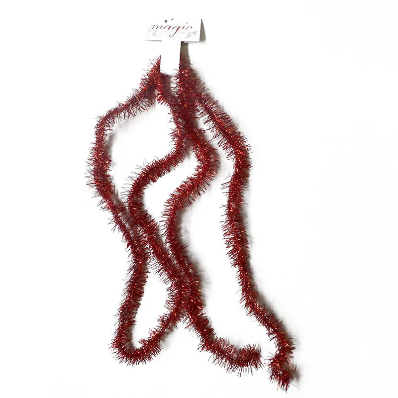 das-kost-mland-dekorationen-girlande-x-mas-rot-glanz-5cm-x-2-7m image 1