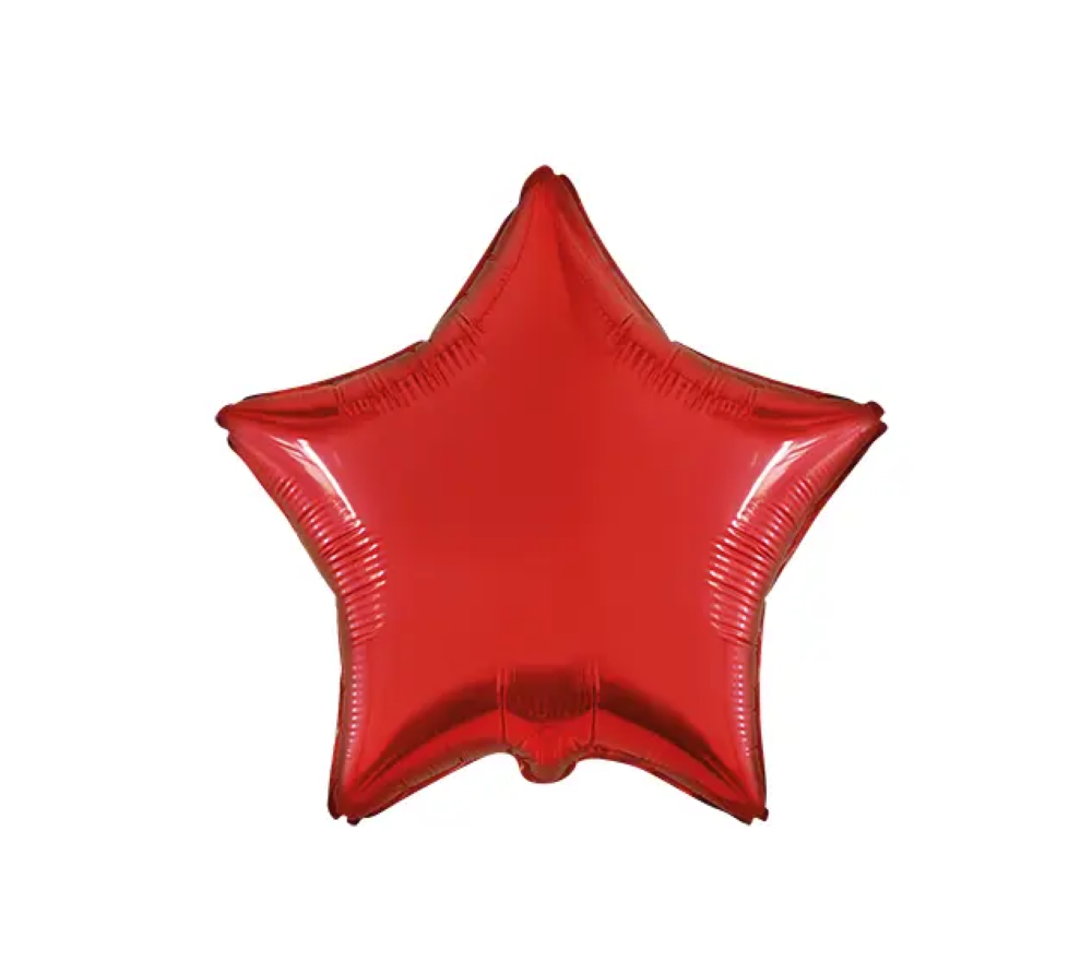das-kost-mland-stern-folienballon-43-cm-rot-18-zoll-uni image 1