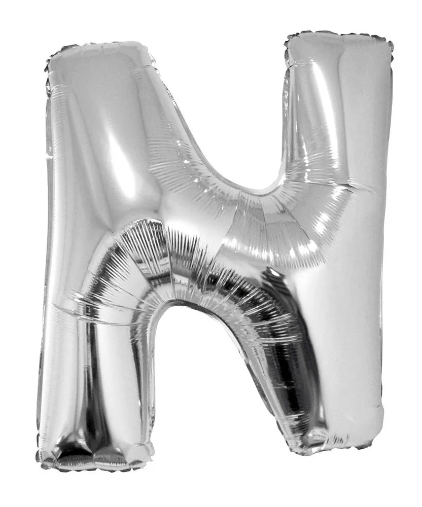 xxl-buchstaben-folienballon-100-cm-silber-buchstabe-n image 1