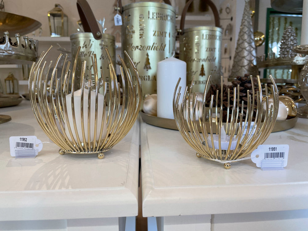 das-kost-mland-dekorationen-teelichthalter-strahlenkugel-15cm-gold image 5
