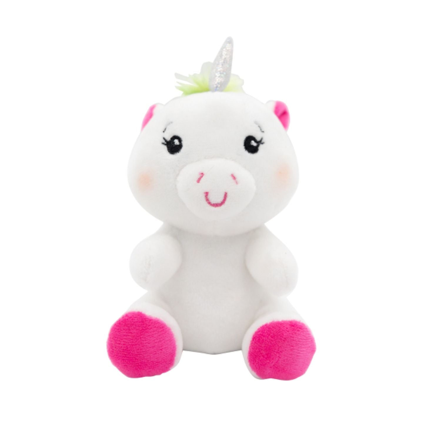 das-kost-mland-dekorationen-einhorn-pl-schtier-ballongewicht-90g-11cm image 2