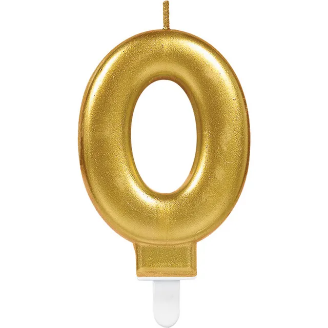 das-kost-mland-sparkling-celebrations-zahlenkerze-zahl-0-gold-9-3-cm image 1