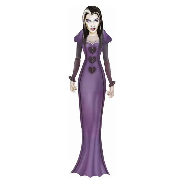 das-kost-mland-cutout-halloween-lady-gothic-pappfigur-152cm image 1