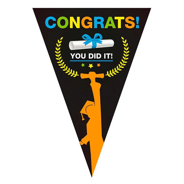 das-kost-mland-dekorationen-wimpelkette-congrats-pvc-5m image 1