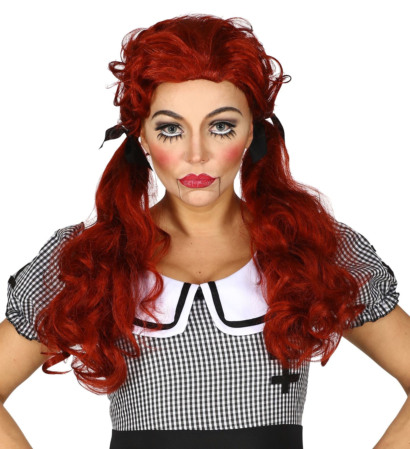 das-kost-mland-accessoires-killer-doll-per-cke-rot-z-pfe-damen image 3