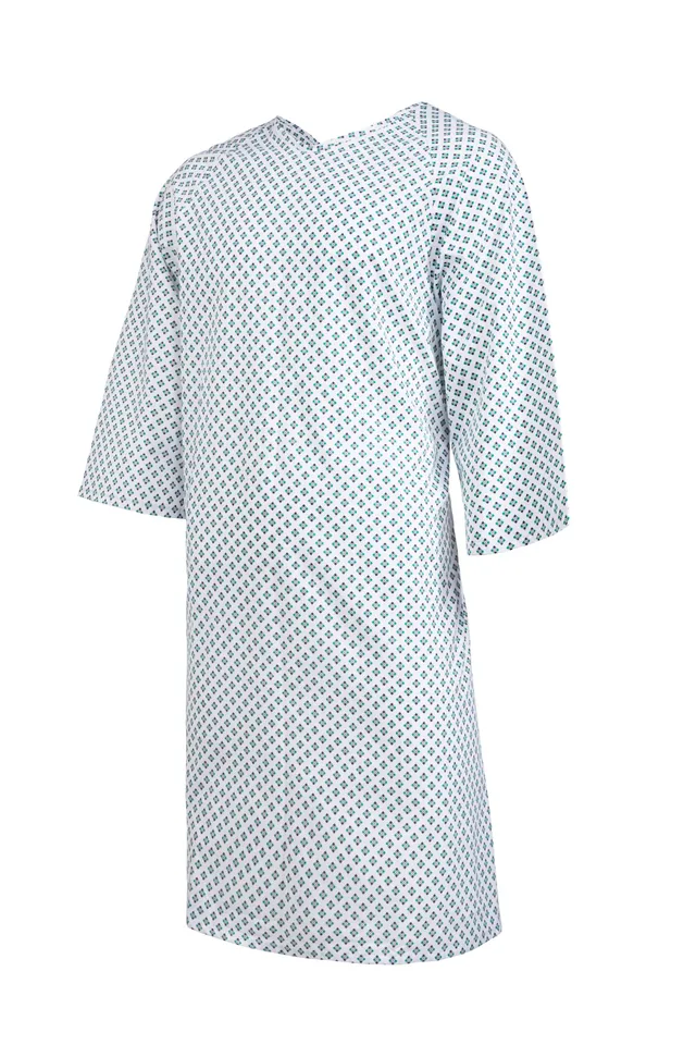 clinotest-patient-patientenhemd-hinten-offen-unisex-110cm image 1