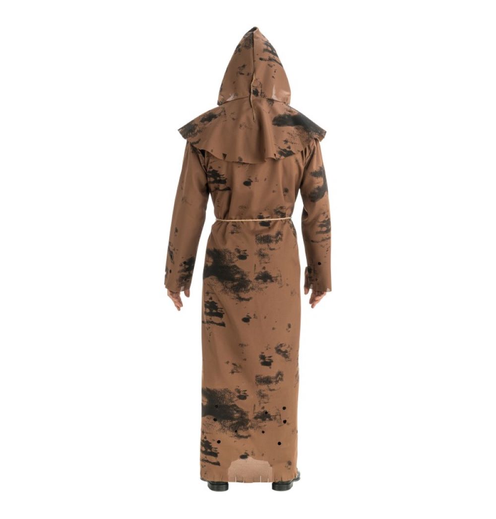das-kost-mland-herren-zombie-m-nch-kost-m-braun-l image 2