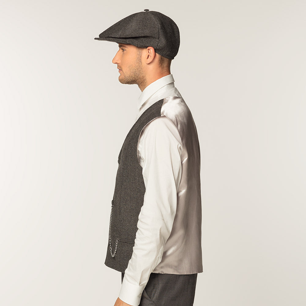 das-kost-mland-herren-birmingham-kost-m-20er-2-tlg-grau-weste-m-tze image 3