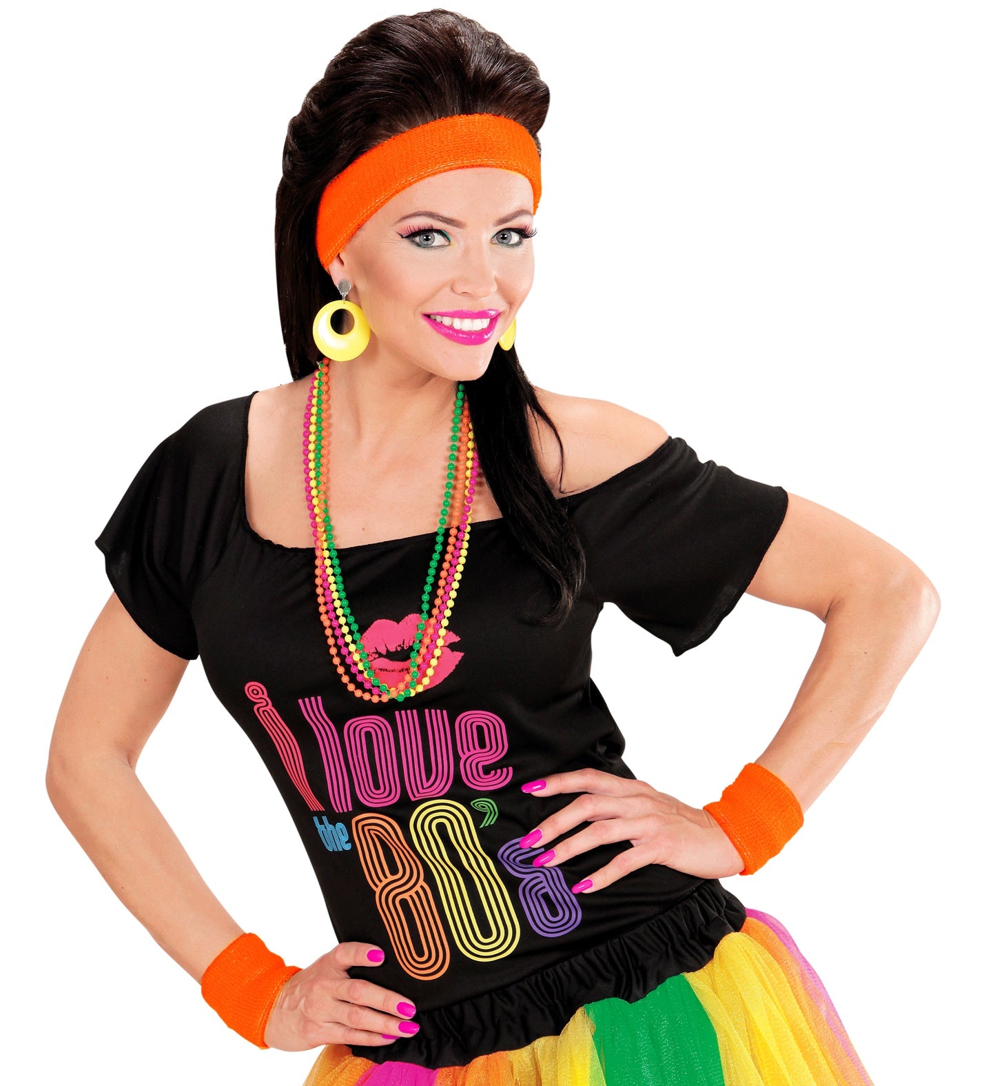 schwei-b-nder-set-3-tlg-neonorange-80er-disco image 4