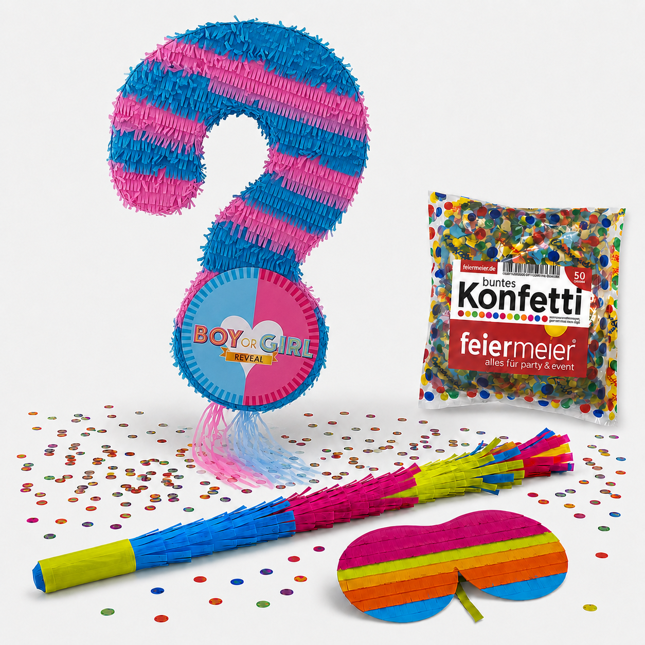 das-kost-mland-pinata-set-4-tlg-mit-stock-und-maske image 4
