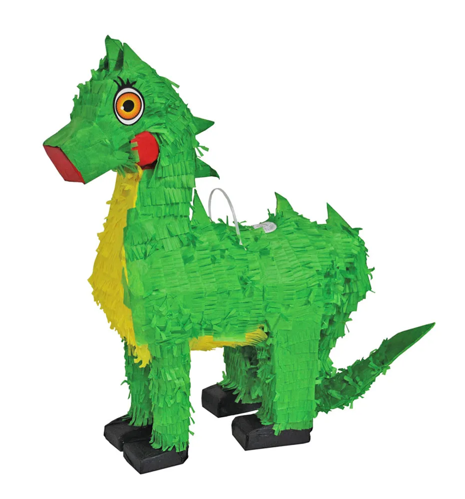 das-kost-mland-pinata-gr-ner-drache-pinata-45x18x48cm image 1