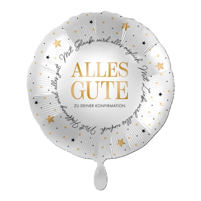 das-kost-mland-konfirmation-folienballon-43-cm-alles-gute image 1