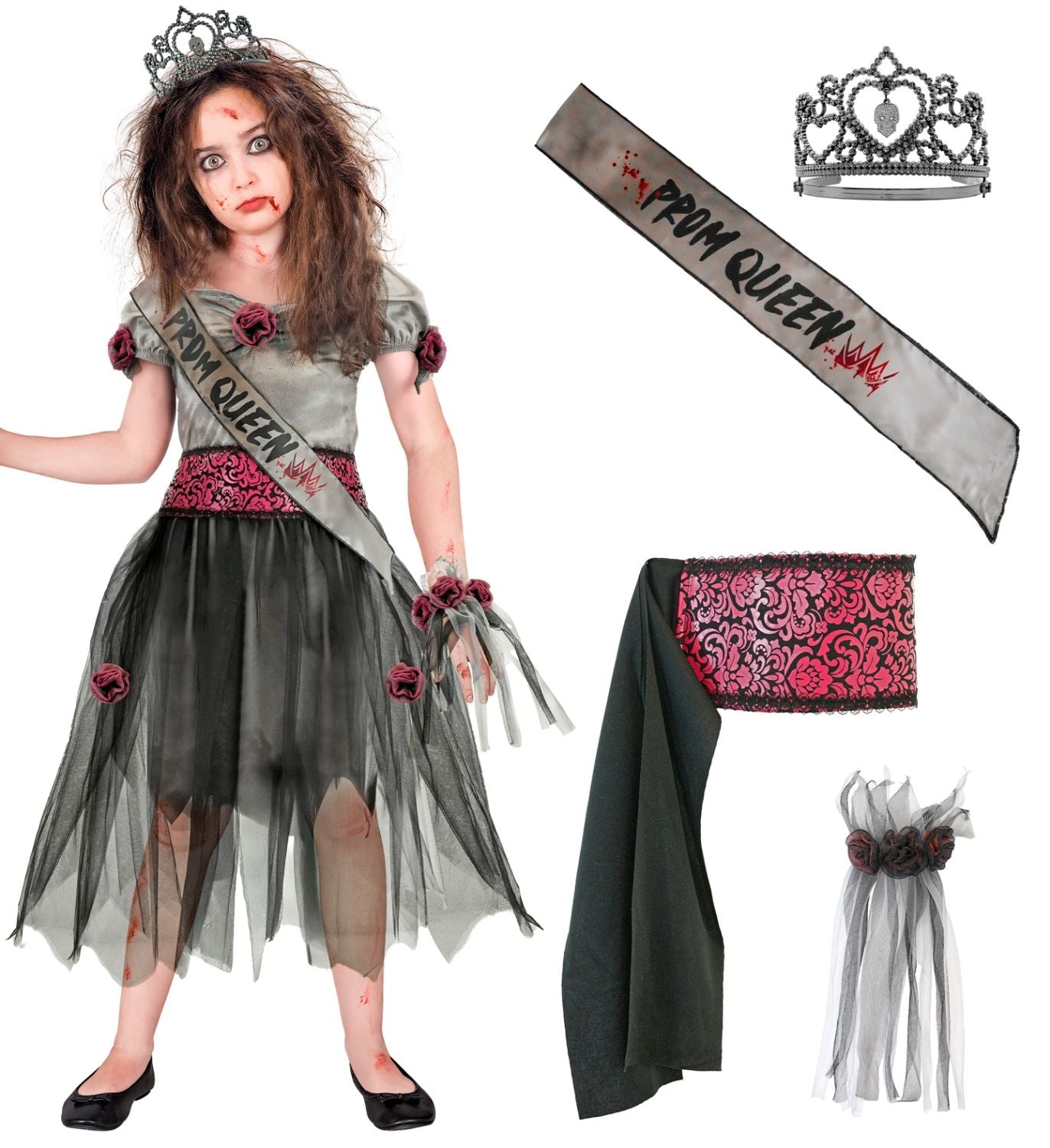 das-kost-mland-zombie-sch-nheitsk-nigin-kost-m-m-dchen-128 image 7