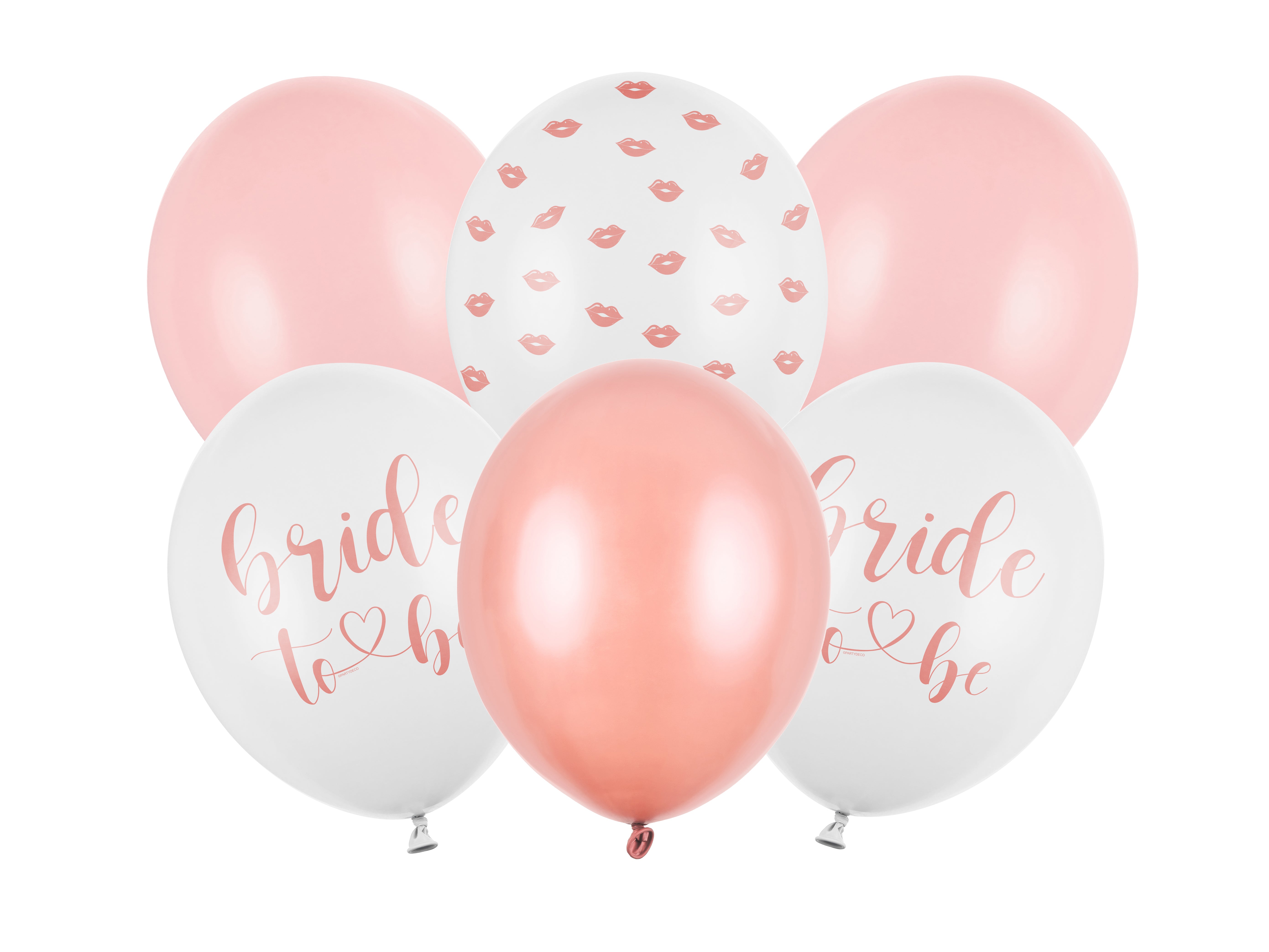 das-kost-mland-dekorationen-luftballon-bride-to-be-latexballon-6stk image 1