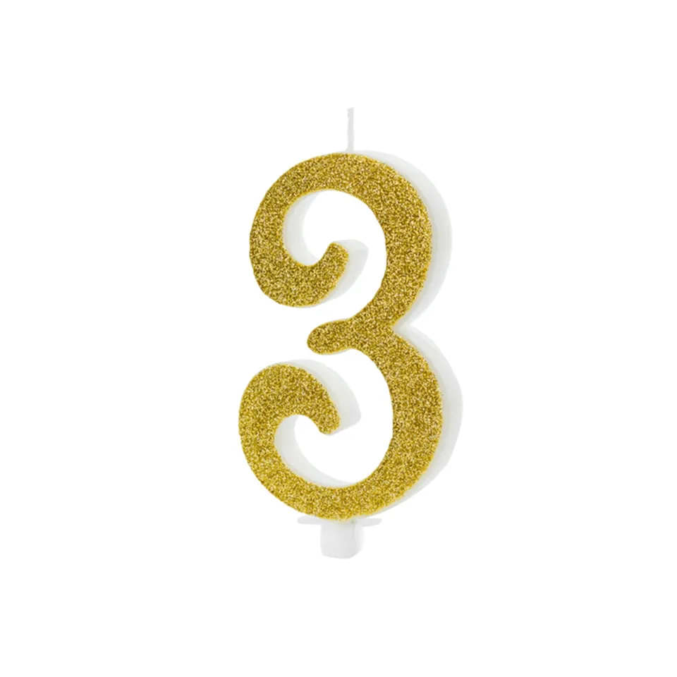 das-kost-mland-glitter-gold-geburtstagskerze-10-cm-ziffer-3 image 1