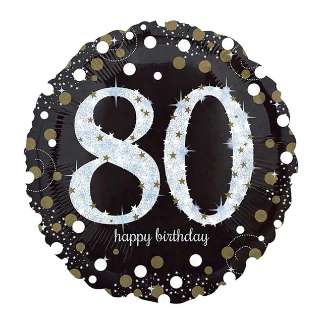 das-kost-mland-sparkling-gold-folienballon-43cm-nr-80 image 1