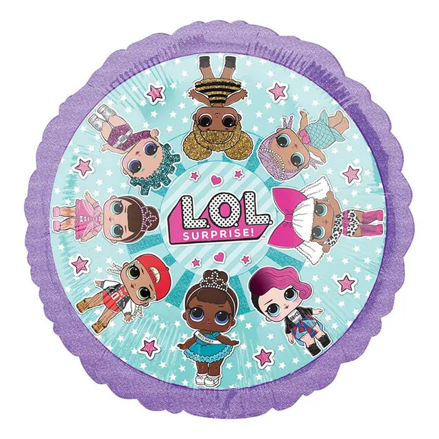 das-kost-mland-deko-folienballon-lol-surprise-45cm-18-neu image 1