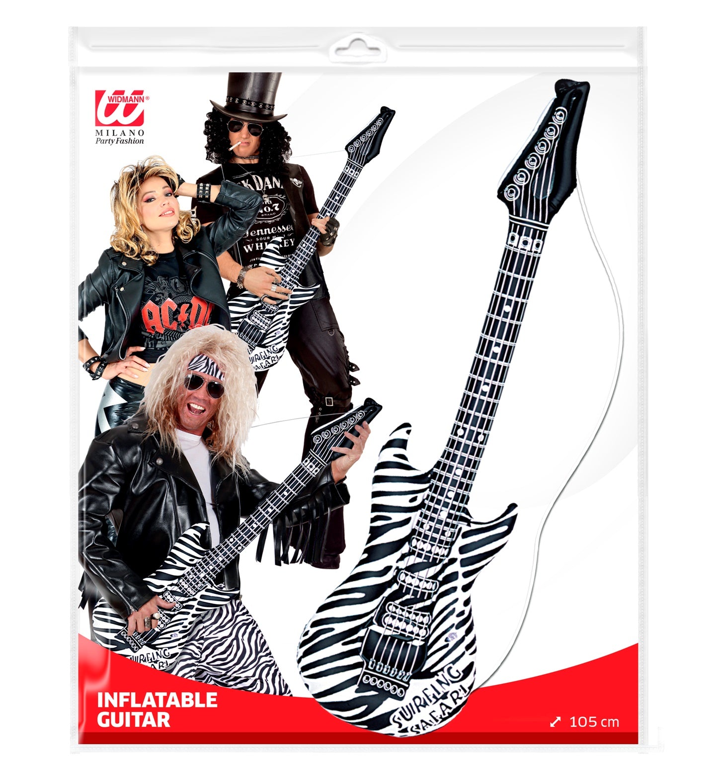das-kost-mland-zebra-aufblasbare-gitarre-105-cm image 2