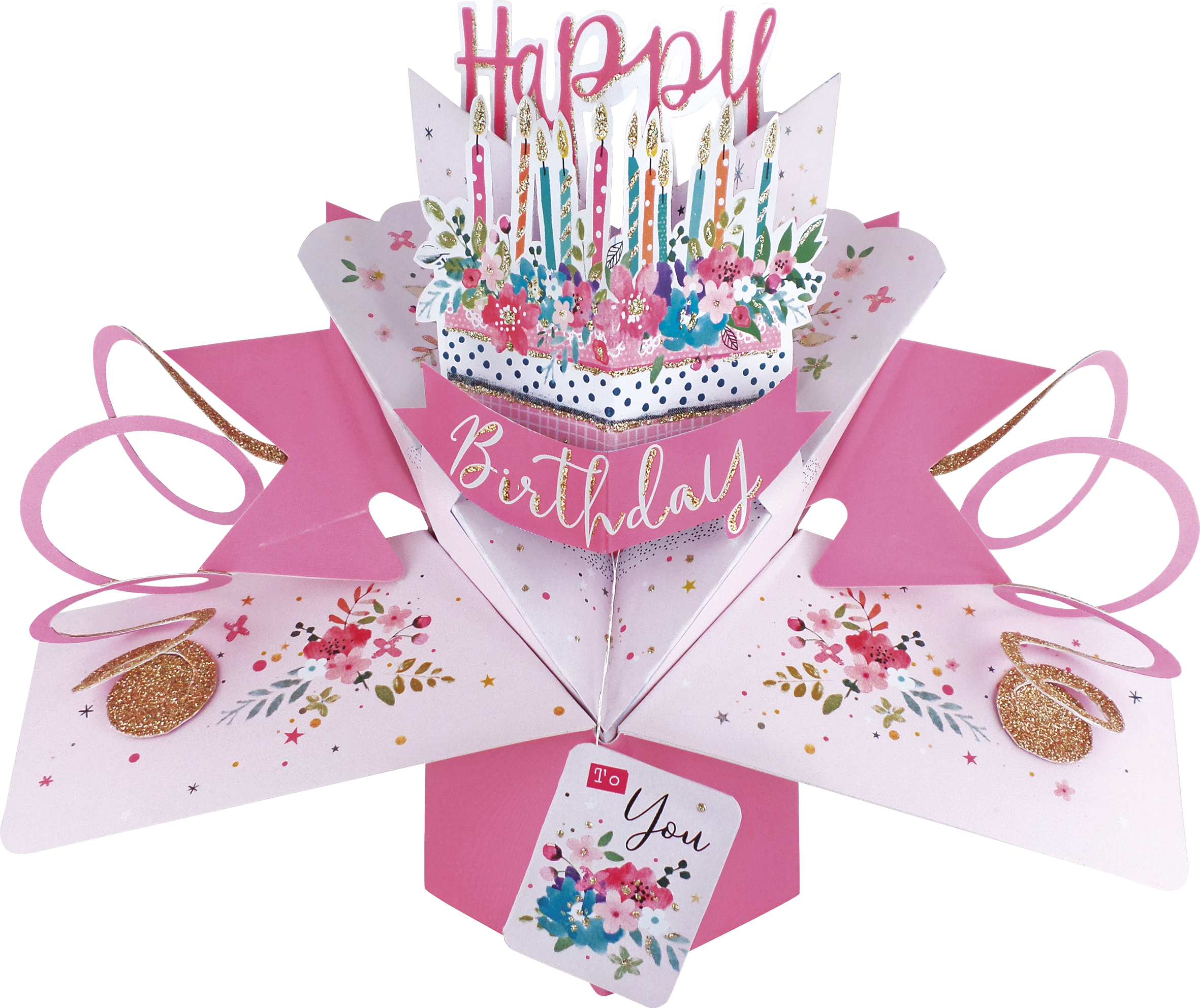 das-kost-mland-popup-gru-karte-happy-birthday-rosa-torte image 1