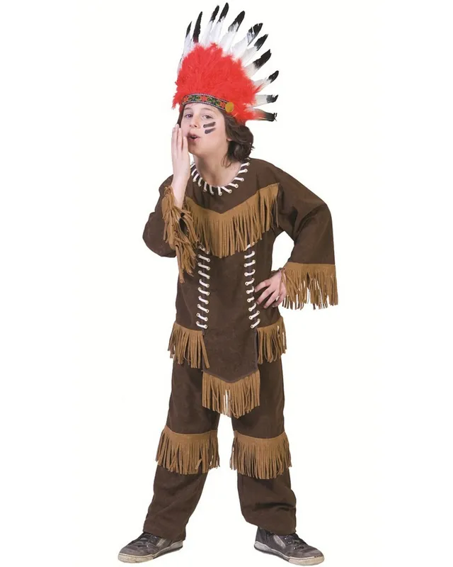 das-kost-mland-jungen-indianer-cheyenne-kost-m-anzug-2-tlg image 1