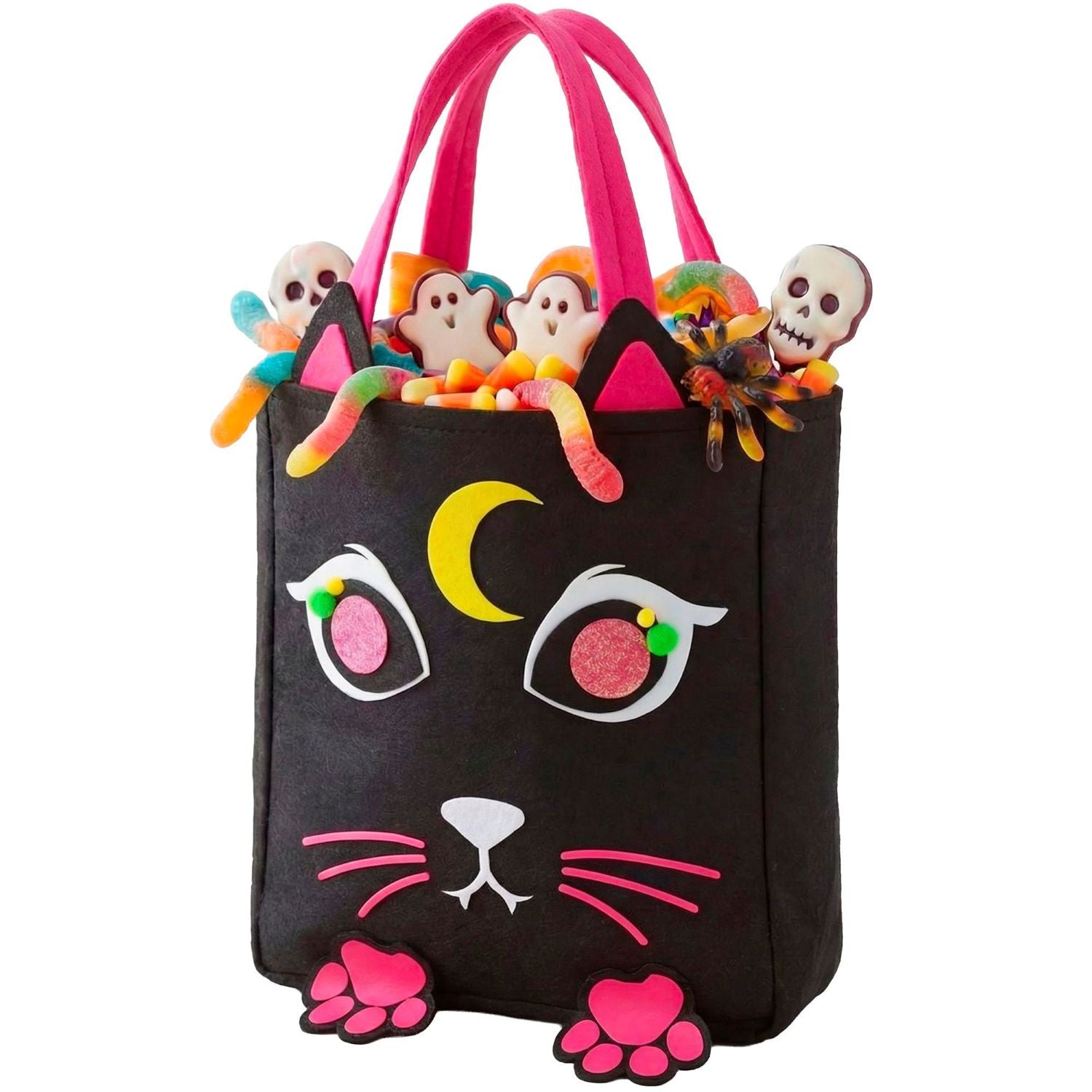 das-kost-mland-halloween-betteltasche-katze-schwarz-sammeltasche image 5