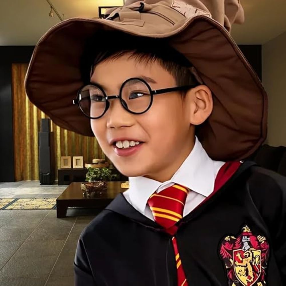 harry-potter-brillen-party-set-4-st-ck-rund-schwarz-kunststoff image 5
