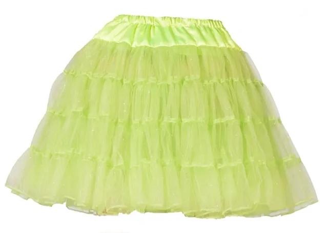 das-kost-mland-damen-glitzer-petticoat-45-cm-unterrock-hellgr-n image 1