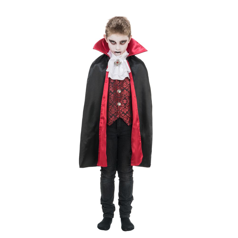 das-kost-mland-theodor-vampir-kinderkost-m-schwarz-rot image 1
