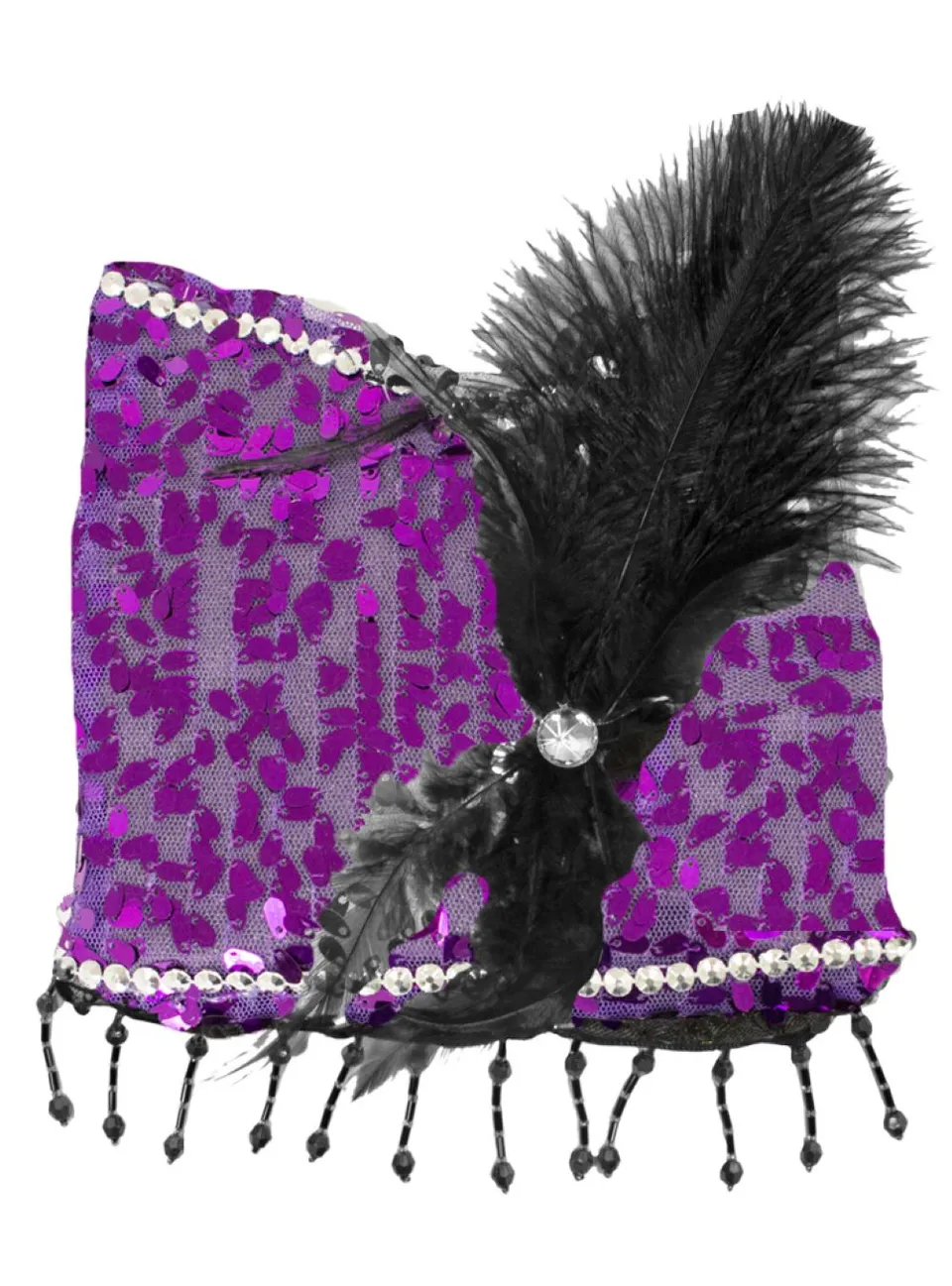 das-kost-mland-charleston-pailletten-handtasche-lila-20er image 1