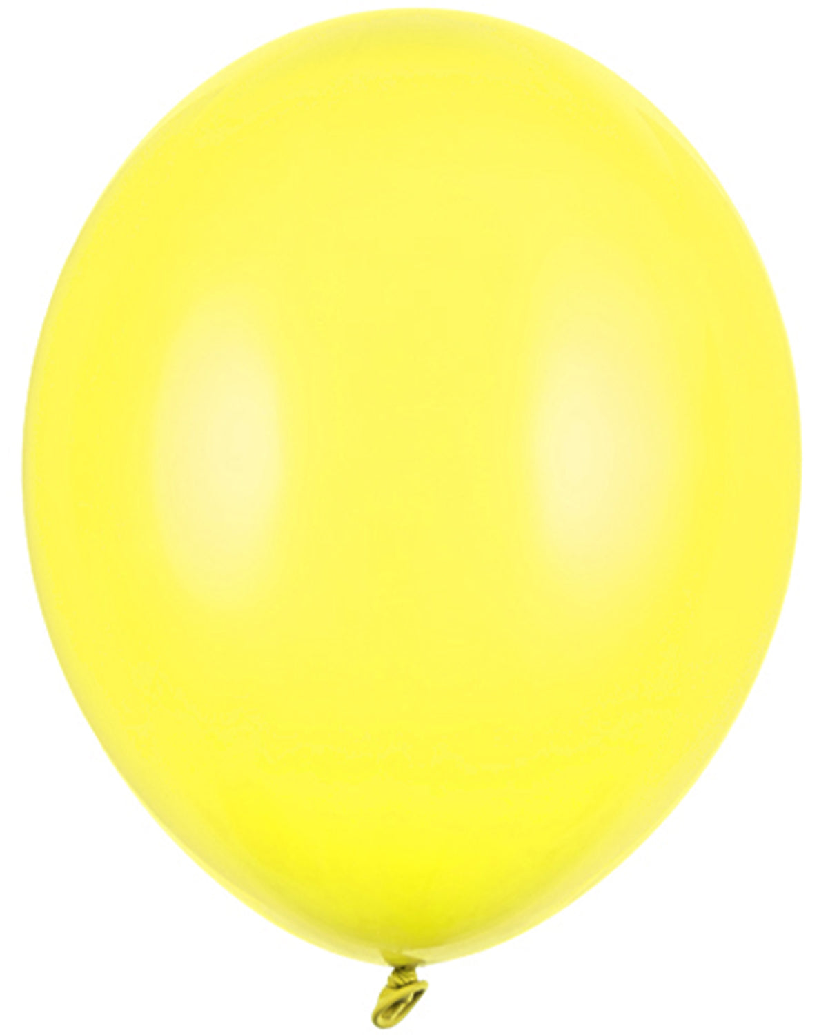 das-kost-mland-uni-metallic-luftballons-50-stk-zitronengelb-30cm image 1