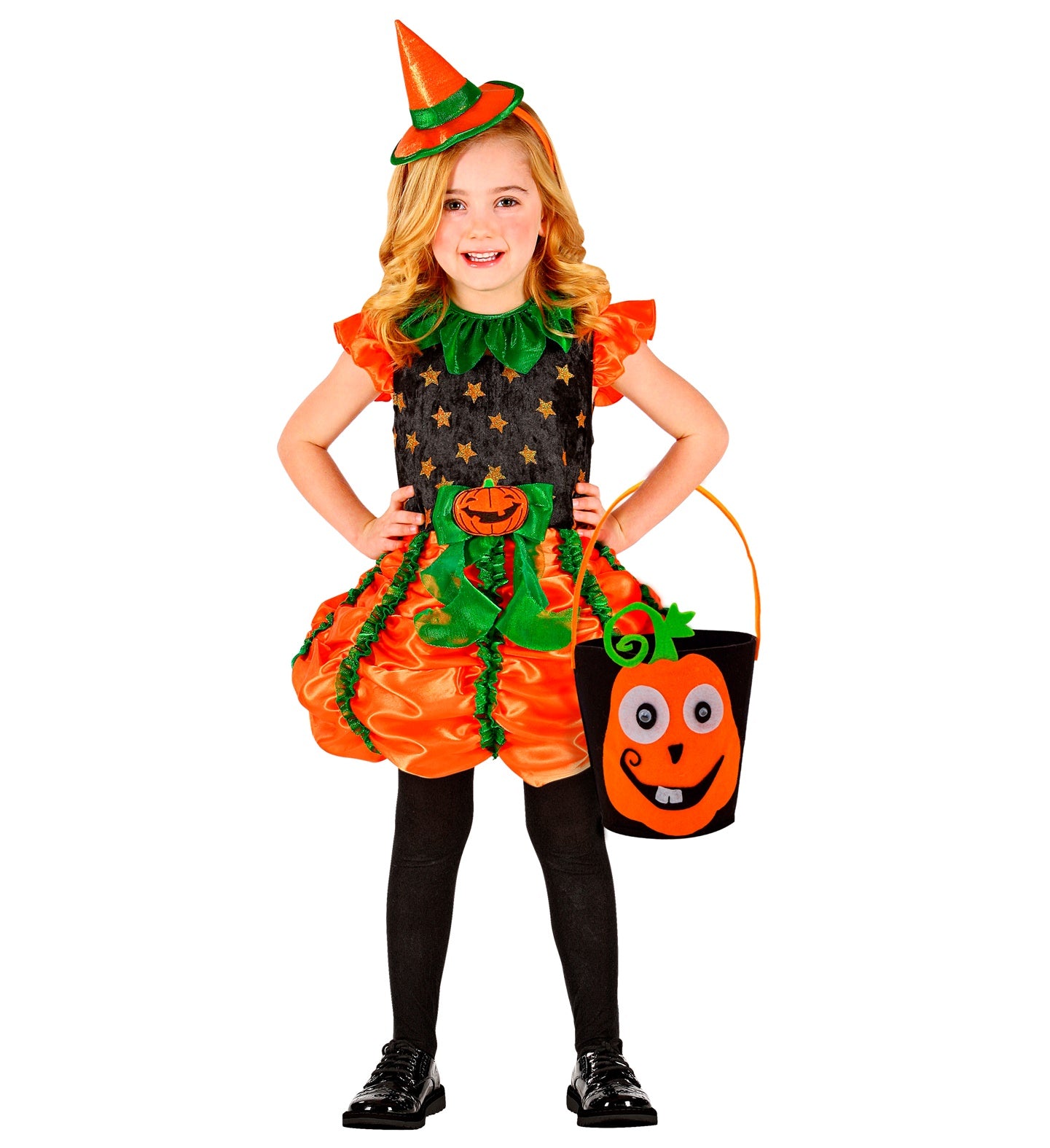 das-kost-mland-halloween-korb-verr-ckter-k-rbis-schwarz-orange image 4