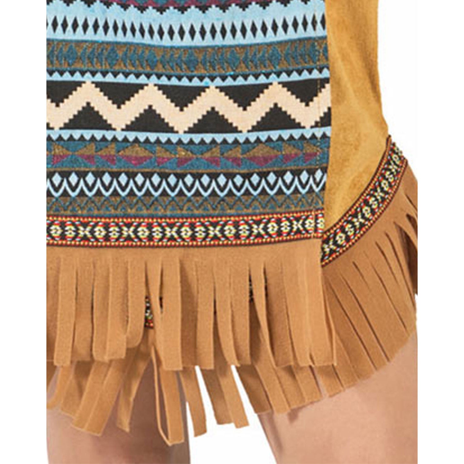 das-kost-mland-cherokee-indianerin-kost-m-m-dchen-braun image 7