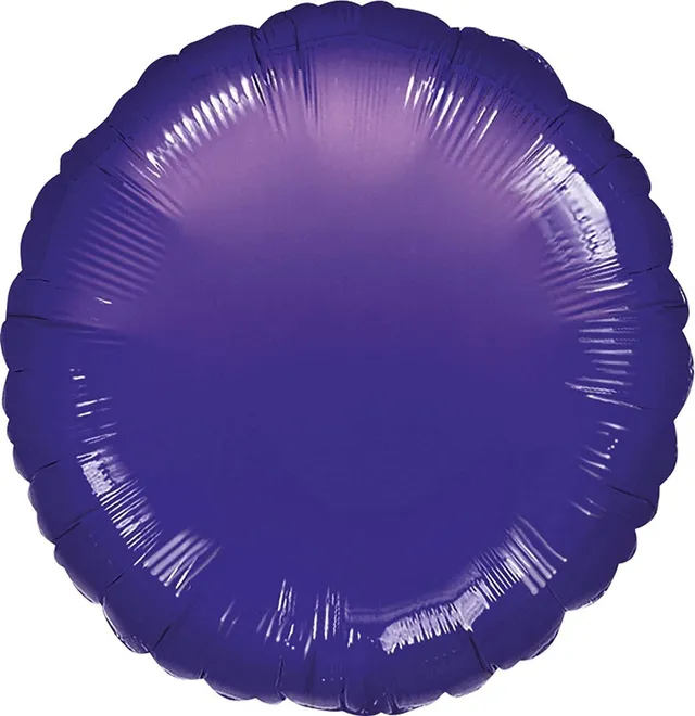 das-kost-mland-violet-metallic-folienballon-43cm-lila image 1