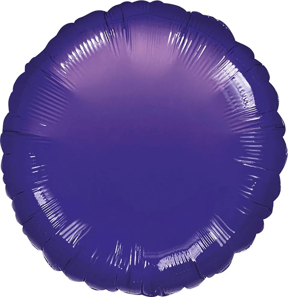 das-kost-mland-violet-metallic-folienballon-43cm-lila image 1