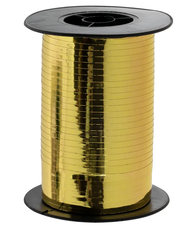 das-kost-mland-geschenkband-polyband-metallic-gold-5mm-250m image 1